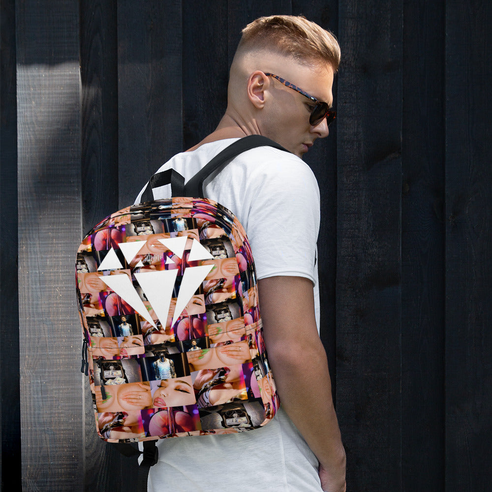 All Over Vintage Diamond Backpack