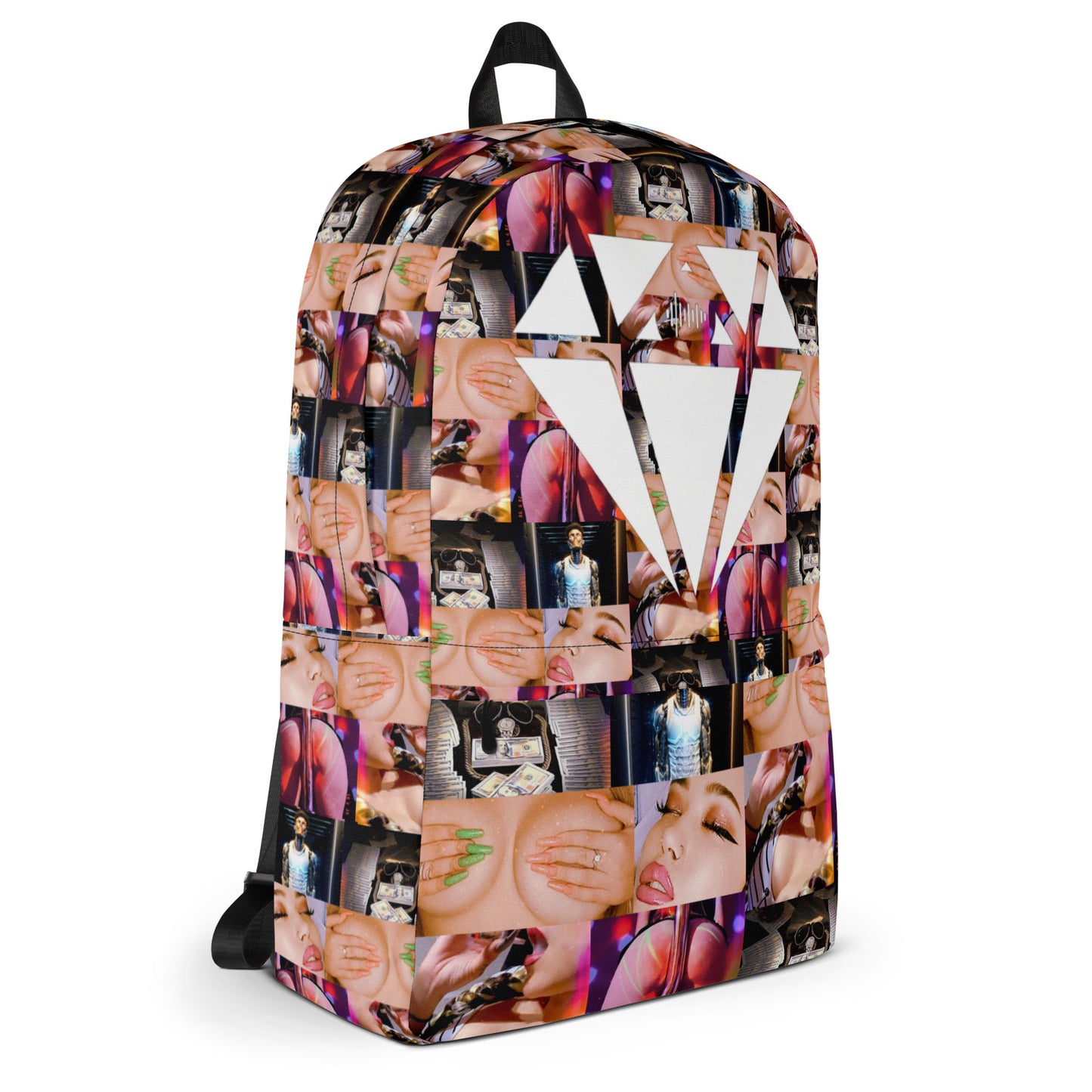 All Over Vintage Diamond Backpack